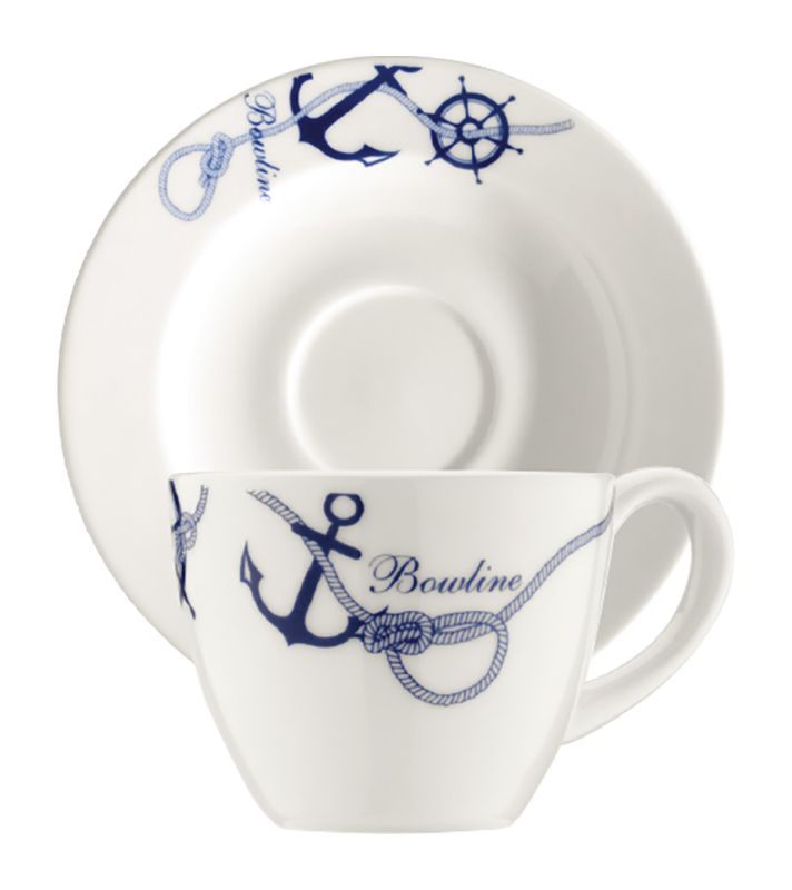 Bonna Porselen Navy Çay Fincanı