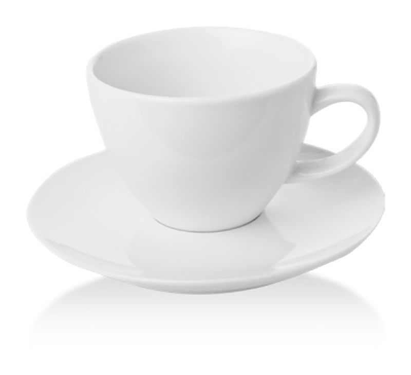 Güral Porselen Barista Kahve & Çay Fincanı ve Tabağı