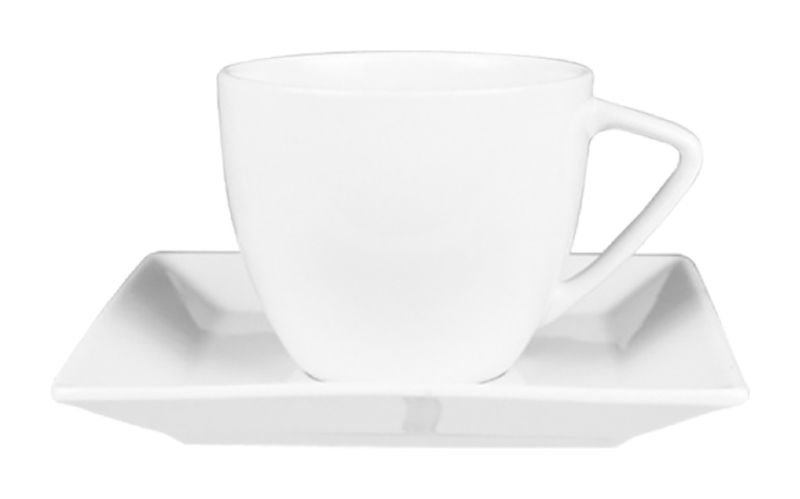 Güral Porselen Merid Kahve & Çay Fincanı Ve Tabağı