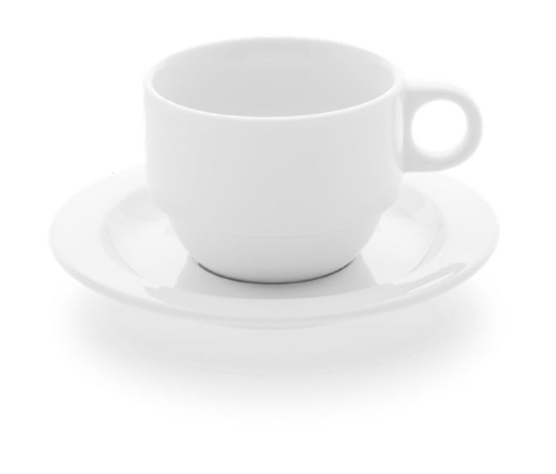 Güral Porselen Rio Kahve & Çay Fincanı ve Tabağı