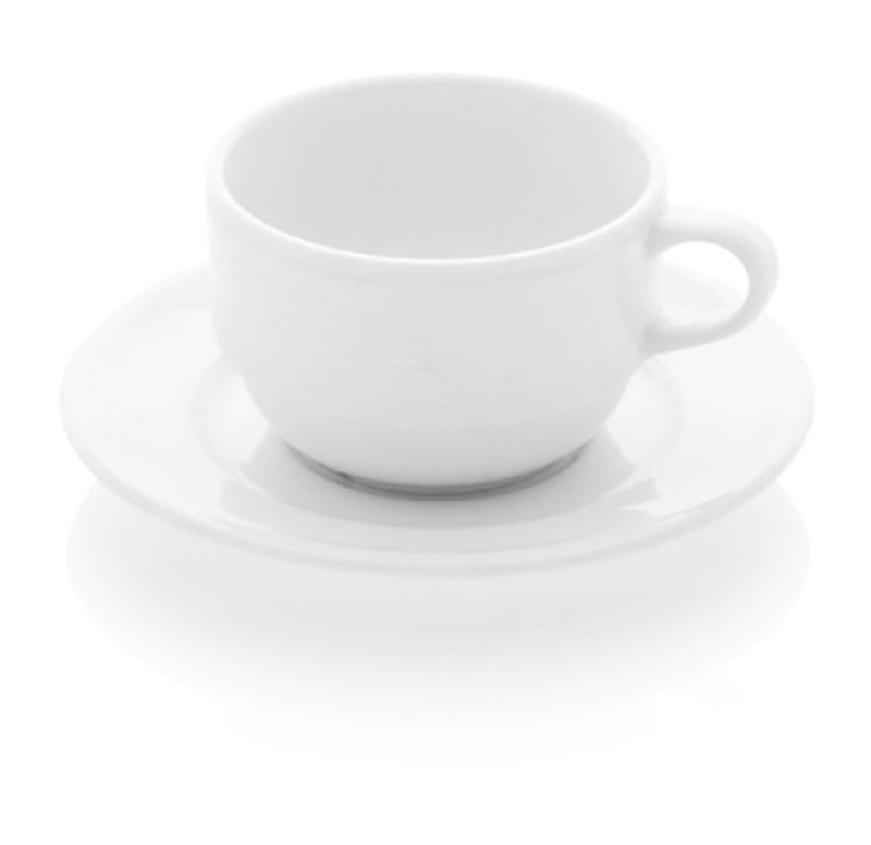Güral Porselen Satürn Kahve & Çay Fincanı ve Tabağı