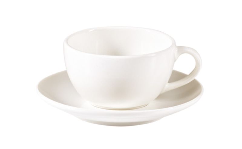 Jumbo Porselen Favori Plus Çay Fincanı ve Tabağı